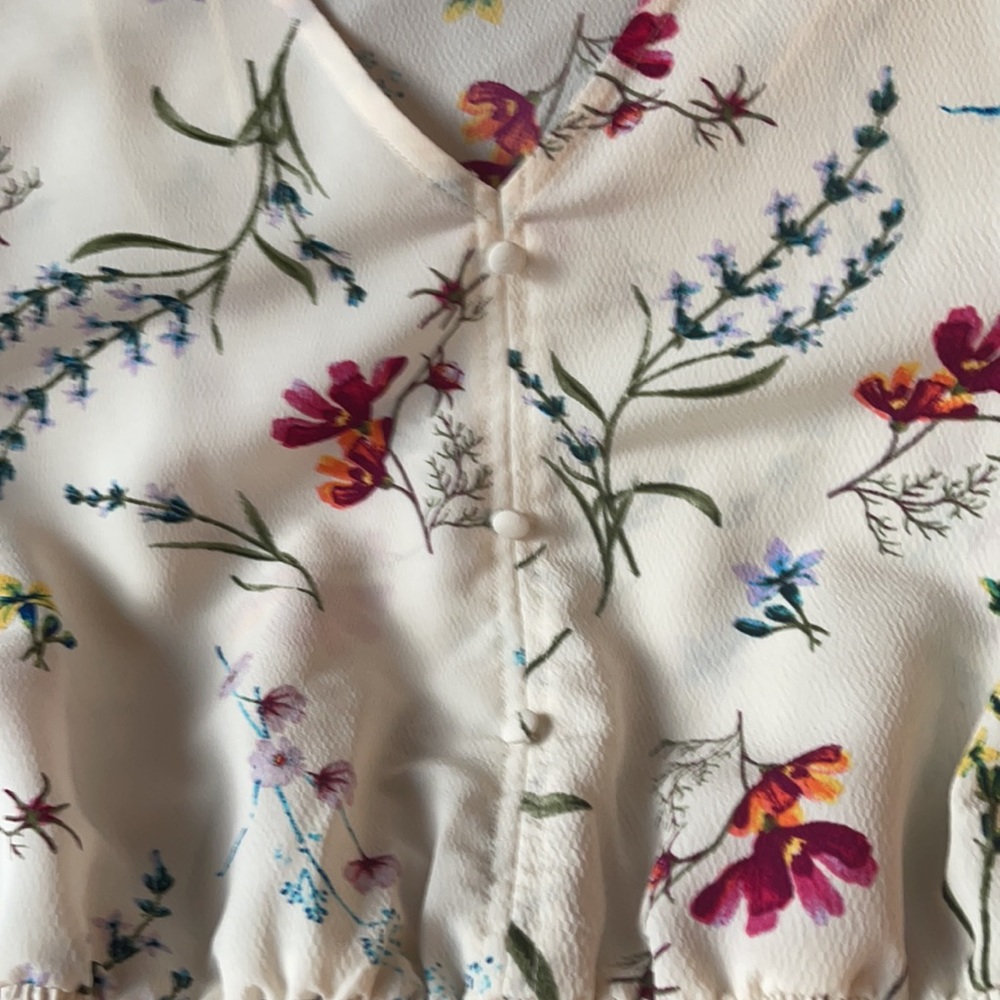 Spring floral blouse - Picture 4 of 4